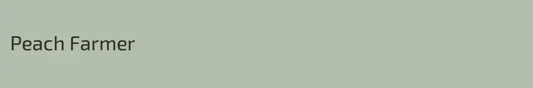 Peach Farmer